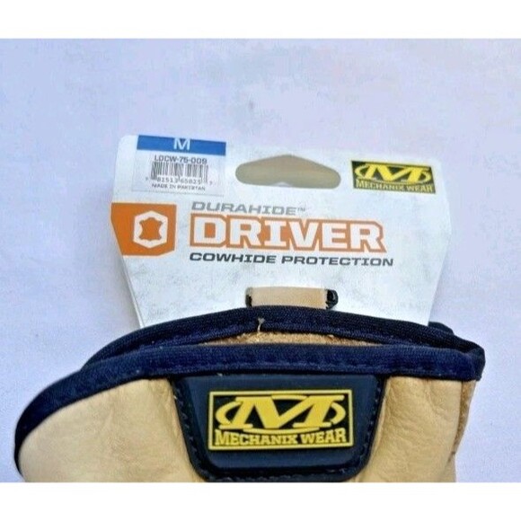 Mechanix Leather Unisex Gardening & Work Gloves Size Medium New With Tag - Picture 6 of 7